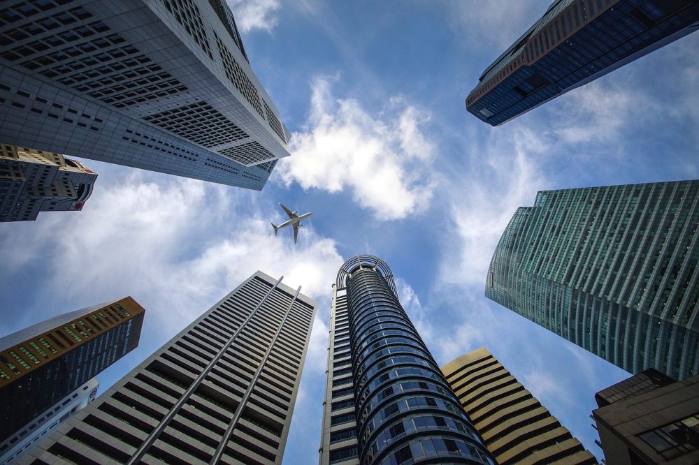 skyscrapers, nature, singapore, city, sky, buildings, financial district, architecture, urban, high rise buildings, singapore, city, city, city, city, city, buildings, buildings